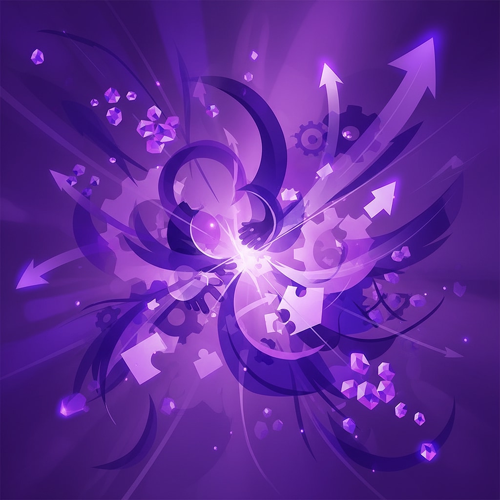 Firmenfeier Event Illustration